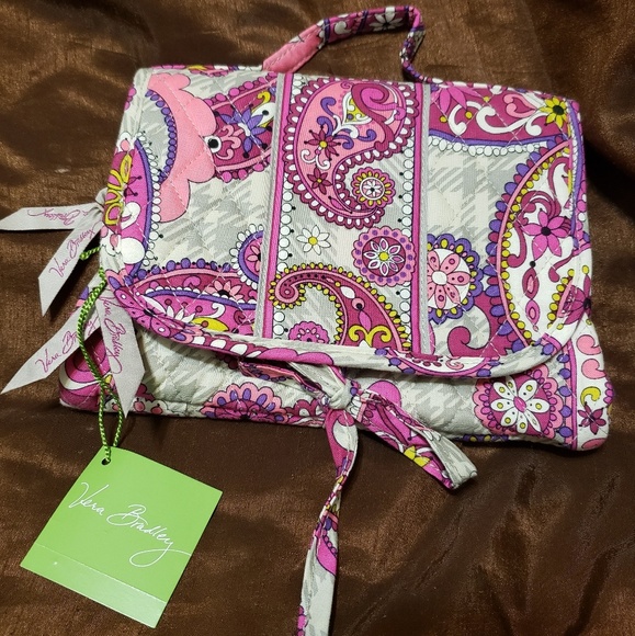 Vera Bradley Handbags - PAISLEY MEETS PLAID Essentials Cosmetic Bag Vera Bradley Handbags - PAISLEY MEETS PLAID Essentials Cosmetic Bag